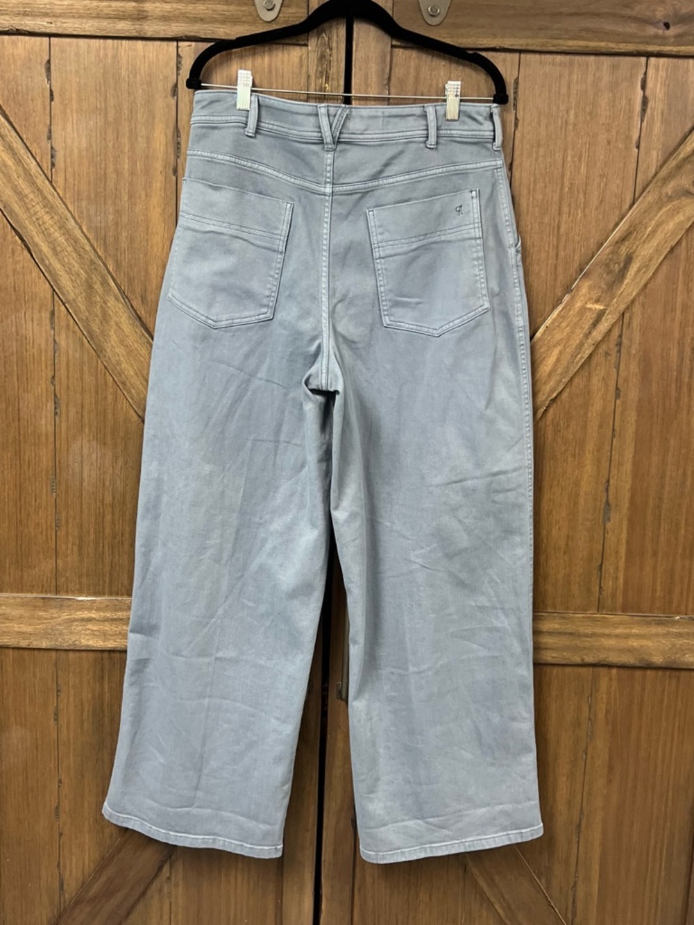 Pilcro and the Letterpress Light Blue Wide-Leg Jeans - Picture 3 of 7